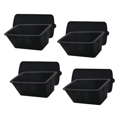 Moules à glaçons multifonctionnels pour Camping BBQ,-Noir