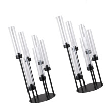 Pack Of 2 Functional Acrylic Iron Candle-Black 6 down payment