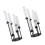 Pack Of 2 Functional Acrylic Iron Candle-Black 6 down payment 1