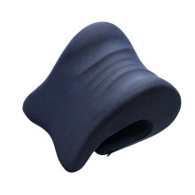 Appui-tête ergonomique pour chaise de bureau,-Bleu marine