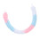 Wide Comfortable Climbing Rope Toy with Removable Hook-pink 1
