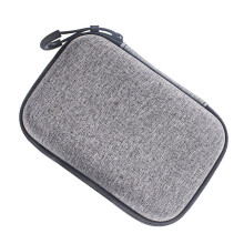 Wasserdichte EVA-Reisetasche für PLAUD NotePin, Grau, Großes Fassungsvermögen