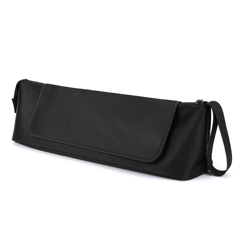 Black Compact Heat Resistant Pouches For Curling Irons Travel