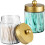 Small Plastic Jar for Bathroom Accessory Cotton Ball Holder 2