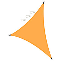13ft Waterproof UV-Resistant Triangle Sun Shade Sail Canopy–Multiple Sizes & Colors