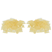Hair Extension Beads 2 Bags Yellow U Tip Granules for Professional Wig Bonding