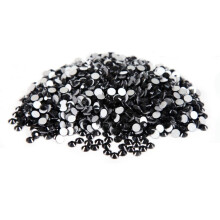 SS8 Jet Black Nail Rhinestones 1440pcs Crystal Flatback Non Hotfix for Nail Art and Crafts