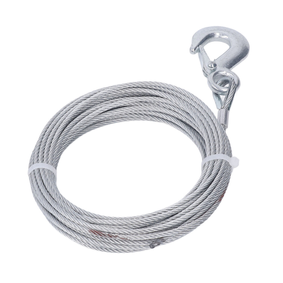 4Mmx12m Stainless Steel Winch Wire Rope 2000Lbs Capacity 3001390266028