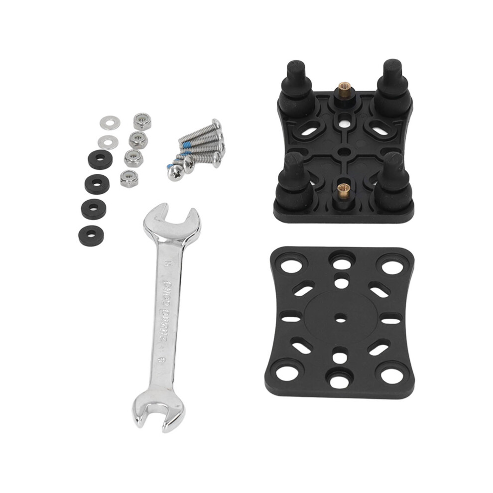 Motorcycle Phone Holder Shock Absorber Mount For Atv Utv Black 4941375093883