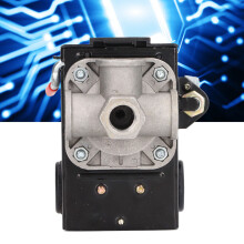 4-Port-Airkompressorschalter mit Metallhebel Ein/Aus Entlader 1,7 PS