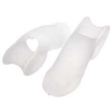Gel Toe Separators Bunion Corrector Soft Silicone Cushion for Comfortable Toe Alignment and Relief