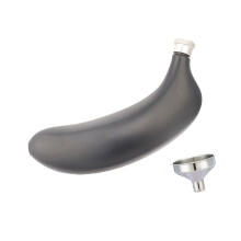 Stainless Steel Flask With Unique Banana Designs 5Oz Capacity-3