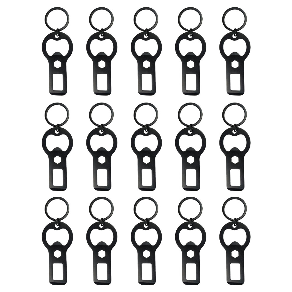 15Pcs Compacts Beer Opener Tool Replacement Flat-With Keychain 7754003957986