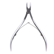 Stainless Steel Cuticle Nippers with Double Spring for Precise Trimming and Nail Care