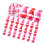 Decorative Gnomes PVC Mini Figurines Love Heart Tiny Gnomes-25 1
