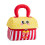 Spacious Cartoon Mushroom Toiletry Bag Easy Access Handle-p 1
