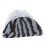 Zebra Stripe Nail Art Hand Rest Pillow with Ergonomic Half Column Design and Comfortable Wrist Support 3