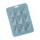 9 Cavity Kitchen Molds Ice Cubes Tray Cats Shape for-Blue 1