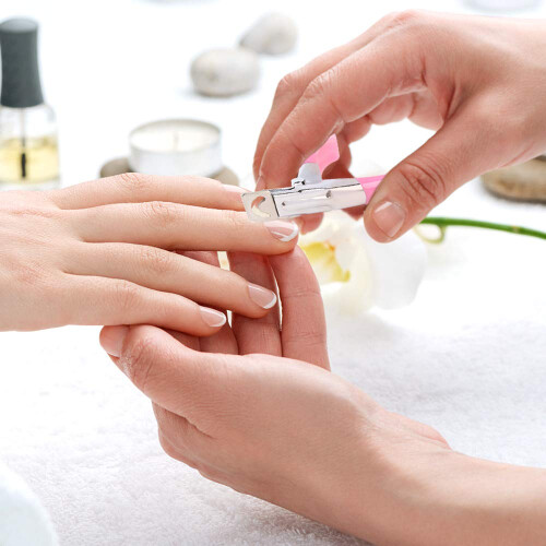 Professional Acrylic Nail Clipper with Precise Cutting Edge for False Nails and Nail Extensions 1