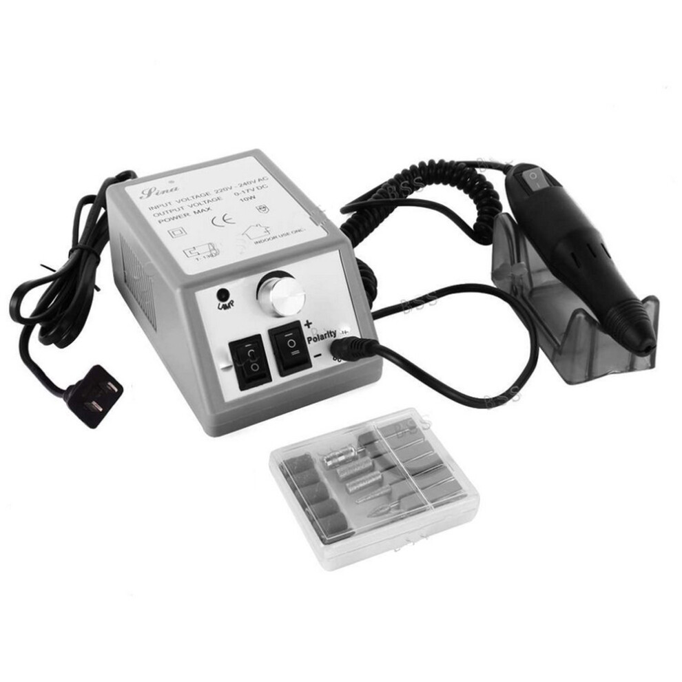 Electric Nail Drill 20000 RPM Professional Nail Art File Kit for Acrylic Nails Manicure Pedicure
