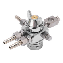 Professional Spray Gun Zinc Alloy Electroplated Body Stainless Steel Nozzle 1mm