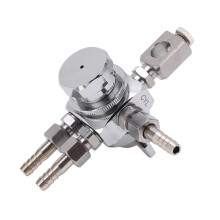 Heavy Duty Automatic Spray Gun Zinc Alloy 0.5mm Nozzle for Fine Paint Jobs