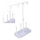 Household Sewing Machine Thread Stand, Triple & Double Spool, Detachable 13