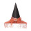Scary Halloween Witch Hat with Mesh Decor – One Size Fits All 3