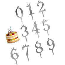 Digitaler Kuchenkerzenständer aus Edelstahl für-1