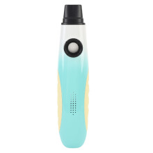 Große Tonhöhle Tragbarer Kazoo, Grün-Weiß-Verlauf, 200x40 mm