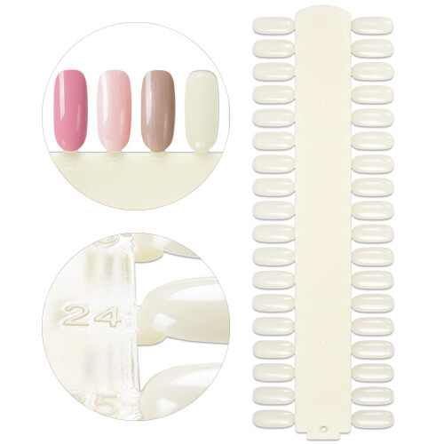 36 Tip Nail Color Display Board for Quick Color Selection and Reusable Practice Tips