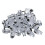 50 Pieces Reinforced Plastic Hook for Camping Parties-Clear 1