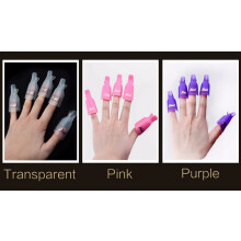 30pcs Acrylic Nail Polish Remover Clips Set, Reusable Gel Nail Soak Off Caps for Efficient Polish Removal