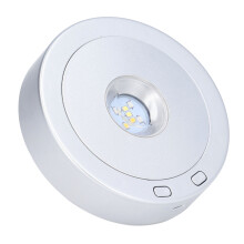 RGB Rotating LED Display Base for Jewelry & Bottles, 115x115mm
