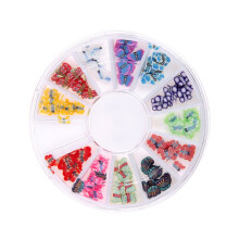 Resin Rhinestones Flat Back Set MultiColor Non Hotfix Sparkle for DIY Crafts and Nail Art