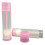 Empty Lip Balm Tubes Bulk 50 Pack Pink 5.5ml Refillable DIY Lip Balm Container Uniform Design 2