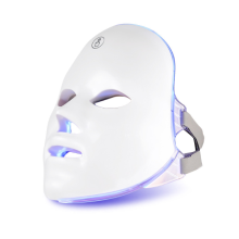 LED Face Mask Neck Rejuvenation Photon Therapy Wrinkles Anti aging Light Therapy Face Care 7 Colors