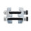 4 Pcs Mini Coil Spring Compressor 2-Way Adjustable Carbon Steel 7