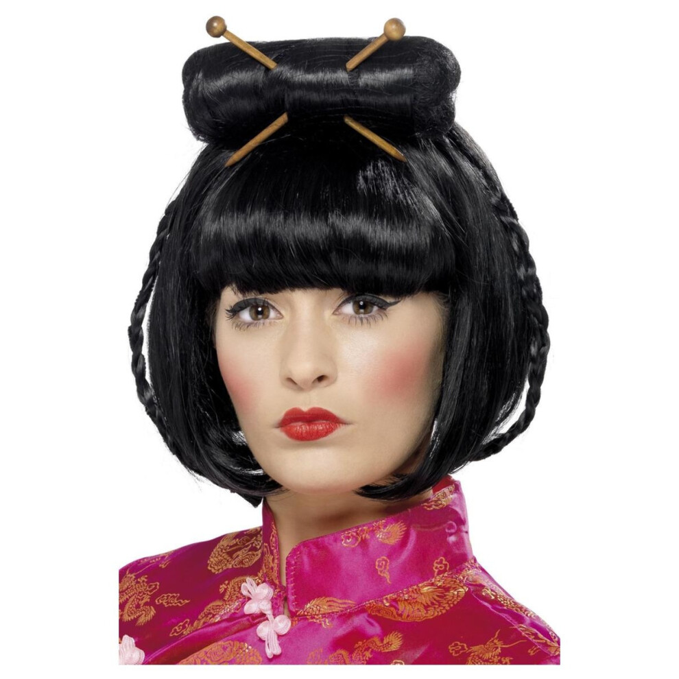 Smiffys Womens/Ladies Oriental Lady Wig