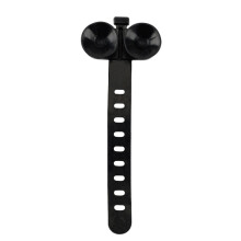 Pack of 10 Strong Hold Suction Tie for Aquarium Equipment-Black