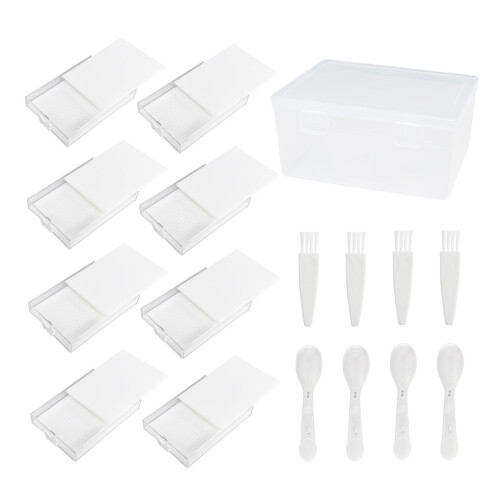 Professional Efficient Beads Sorting Tray and Storage-White