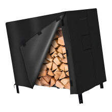 Durable 420D Oxford Firewood Rack Covers Weather Resistant