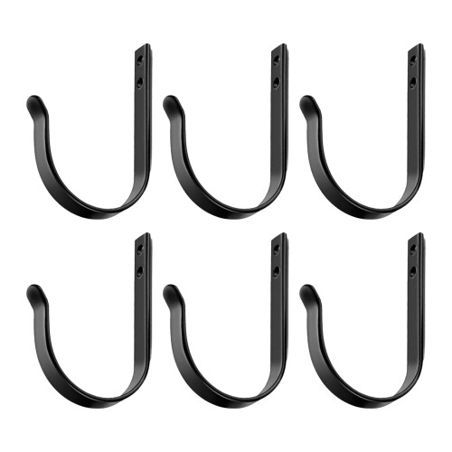 Crochets muraux en métal, 6 pièces, crochets suspendus pour