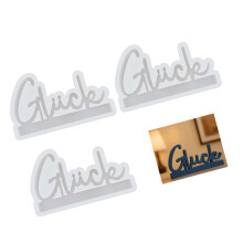 Silicone Letter Mould for Family Craft and Chocolate