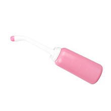 500 ml tragbares Hand-Bidet für Frauen, hitzebeständig, Pink
