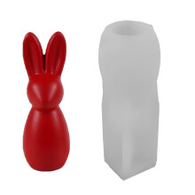 Moule de bougie formé par lapins résistants à la-Jackrabbit