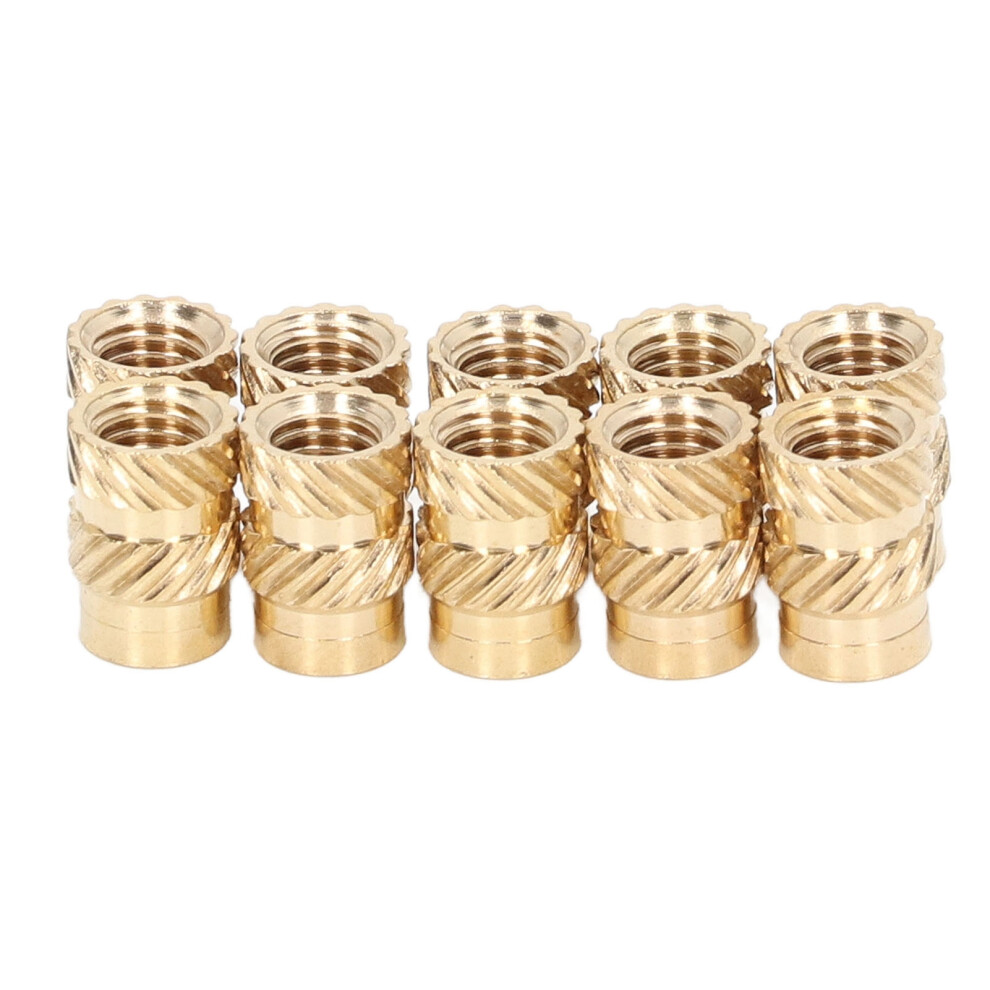 M3x4x4.2 Brass Threaded Inserts 100Pcs Anti Corrosion 3D Printer Parts 7891390275795