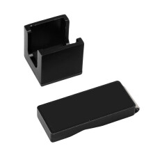 Aluminium Universal Trockenoel für Billardqueue Kreideträger Schwarz
