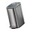 Slip Resistant Rectangular Trash Bin 6L Odor-sanded silver 1