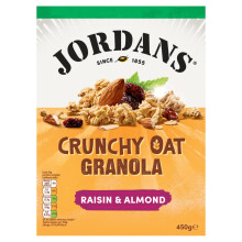 Jordans Crunchy Raisin & Almond 450g (Pack of 4)